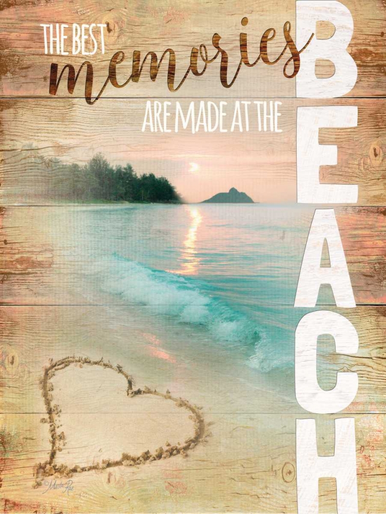 Beach Memories art print by Marla Rae for $57.95 CAD