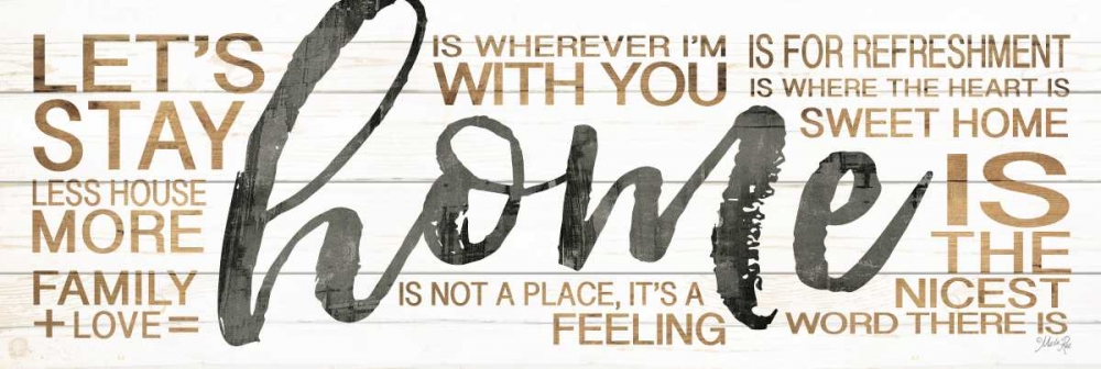 Home art print by Marla Rae for $57.95 CAD