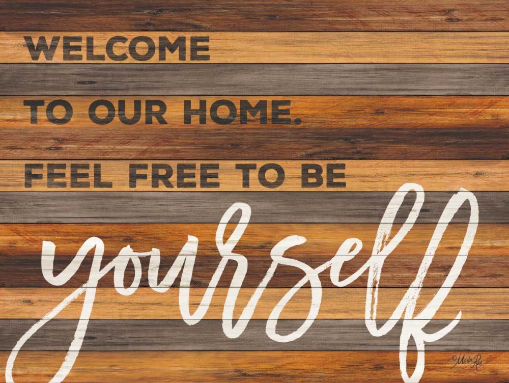 Be Yourself art print by Marla Rae for $57.95 CAD