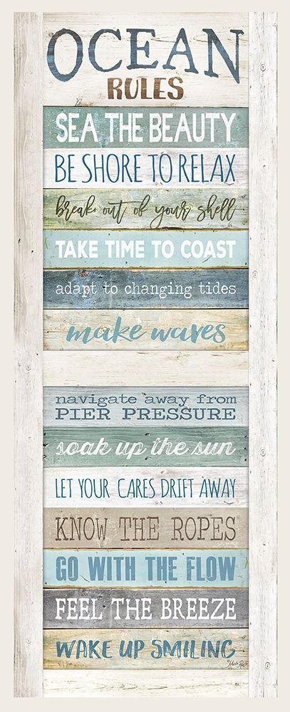 Ocean Rules art print by Marla Rae for $57.95 CAD