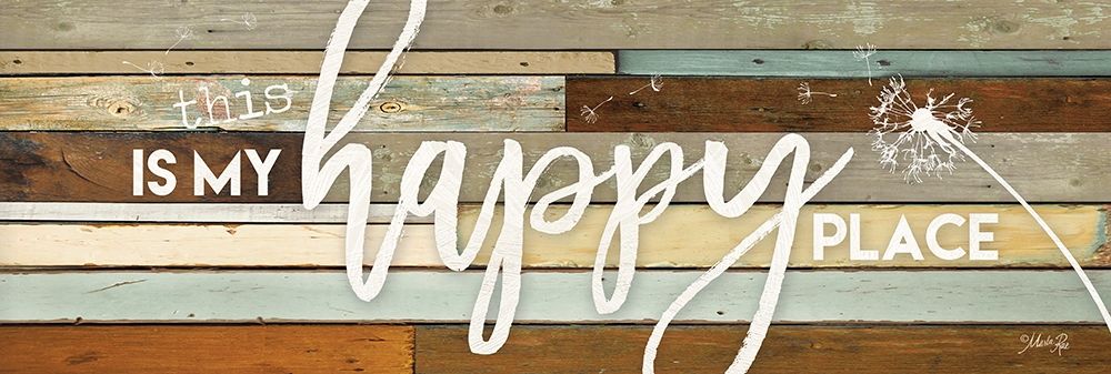 This is My Happy Place art print by Marla Rae for $57.95 CAD
