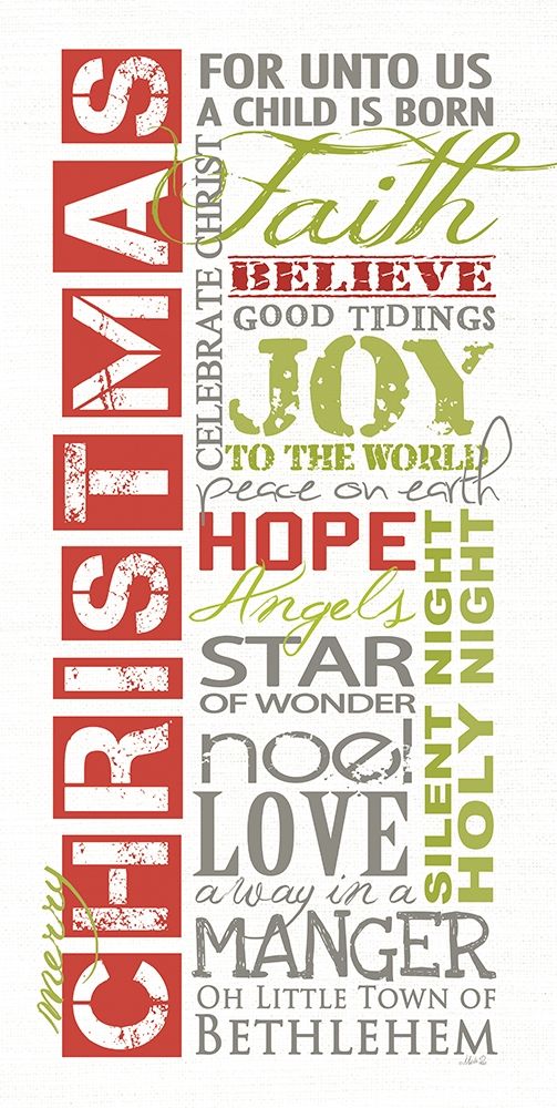 Merry Christmas art print by Marla Rae for $57.95 CAD