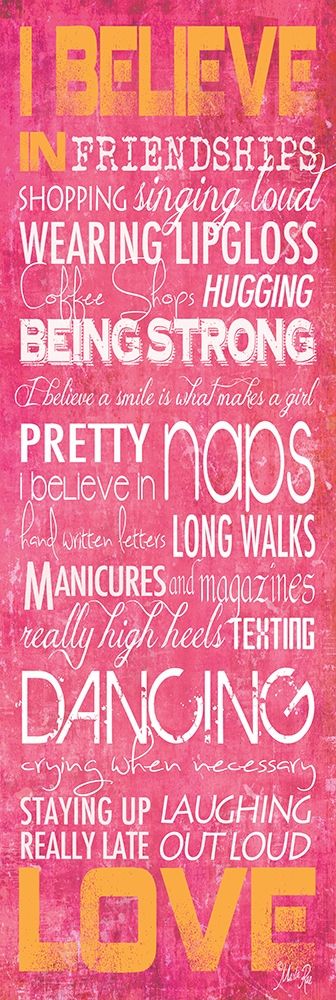 I Believe in Love art print by Marla Rae for $57.95 CAD