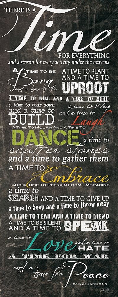 Time for Everything art print by Marla Rae for $57.95 CAD