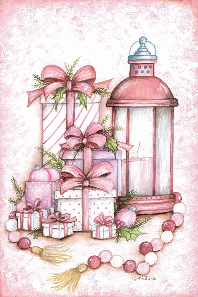 Pretty and Pink art print by Mary Ann June for $57.95 CAD
