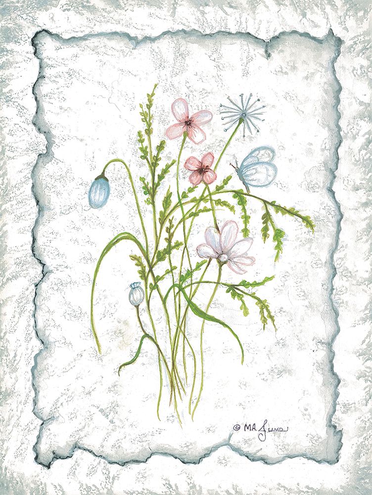 Pretty Pressed Flowers art print by Mary Ann June for $57.95 CAD