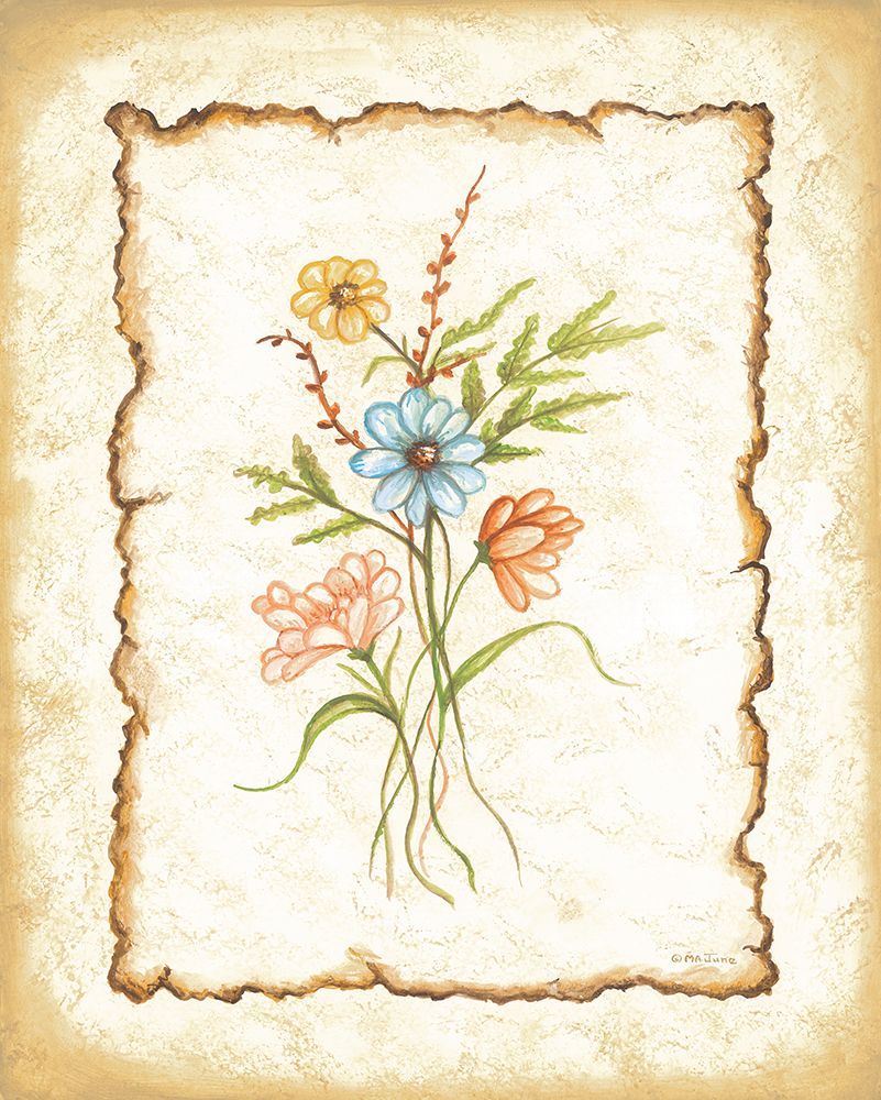 Pressed Flowers art print by Mary Ann June for $57.95 CAD