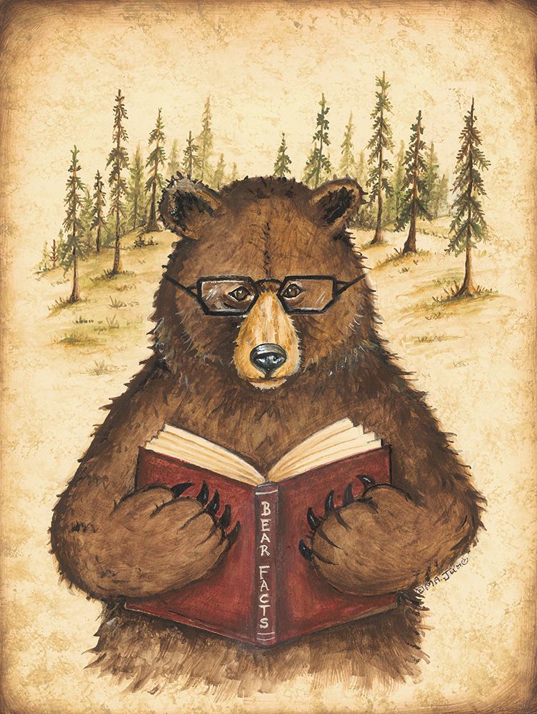 Bear Facts art print by Mary Ann June for $57.95 CAD
