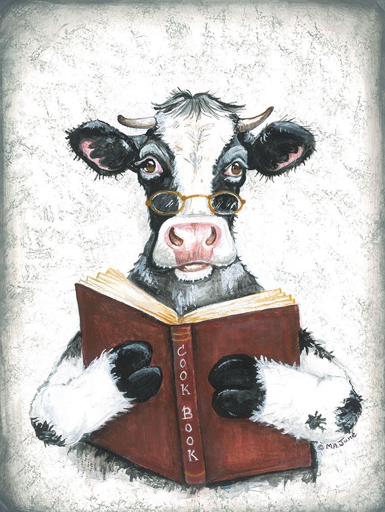 Udderly Tasty Recipes art print by Mary Ann June for $57.95 CAD