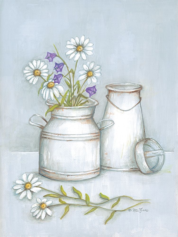 The Milkmaids Bouquet I art print by Mary Ann June for $57.95 CAD