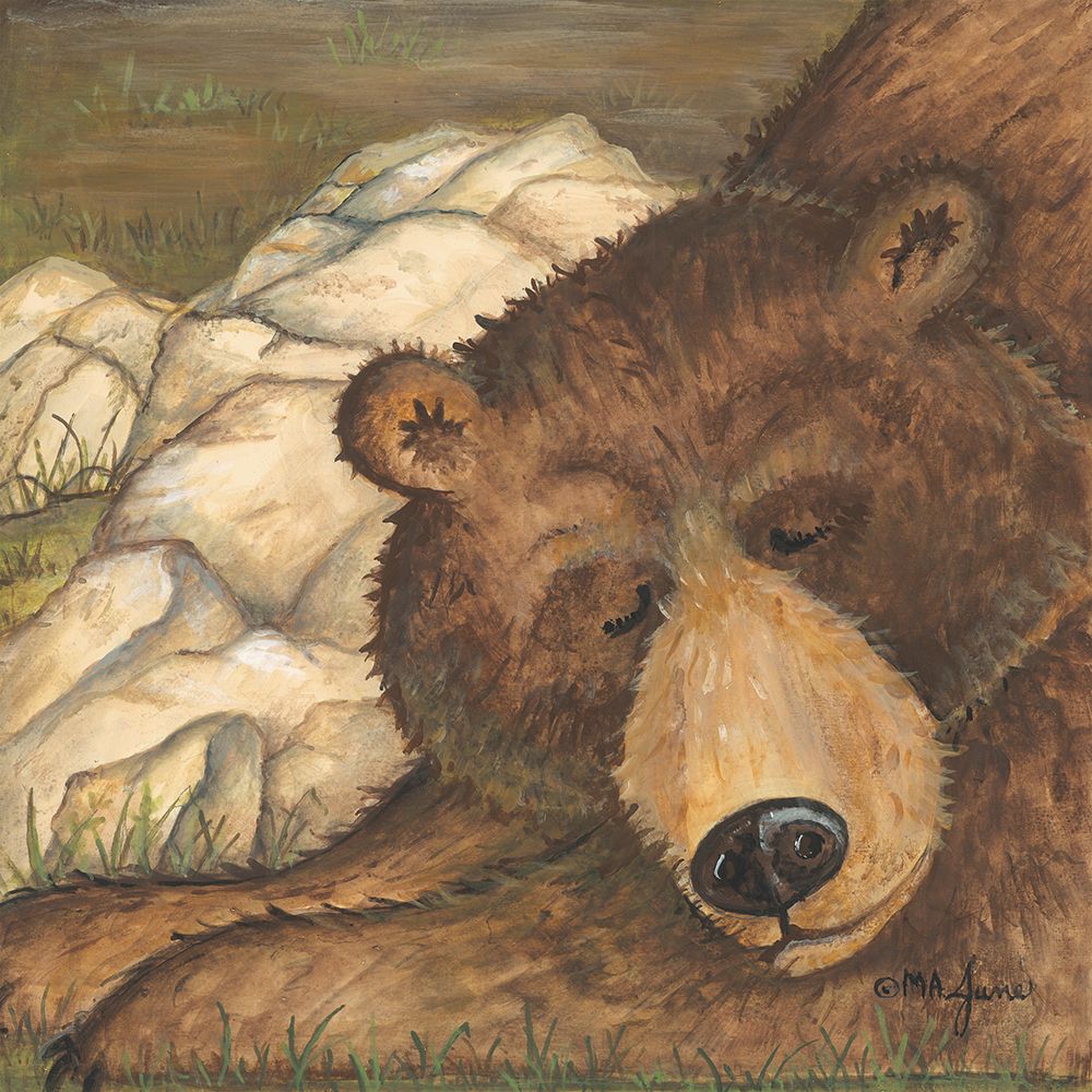 Sleeping Bear art print by Mary Ann June for $57.95 CAD