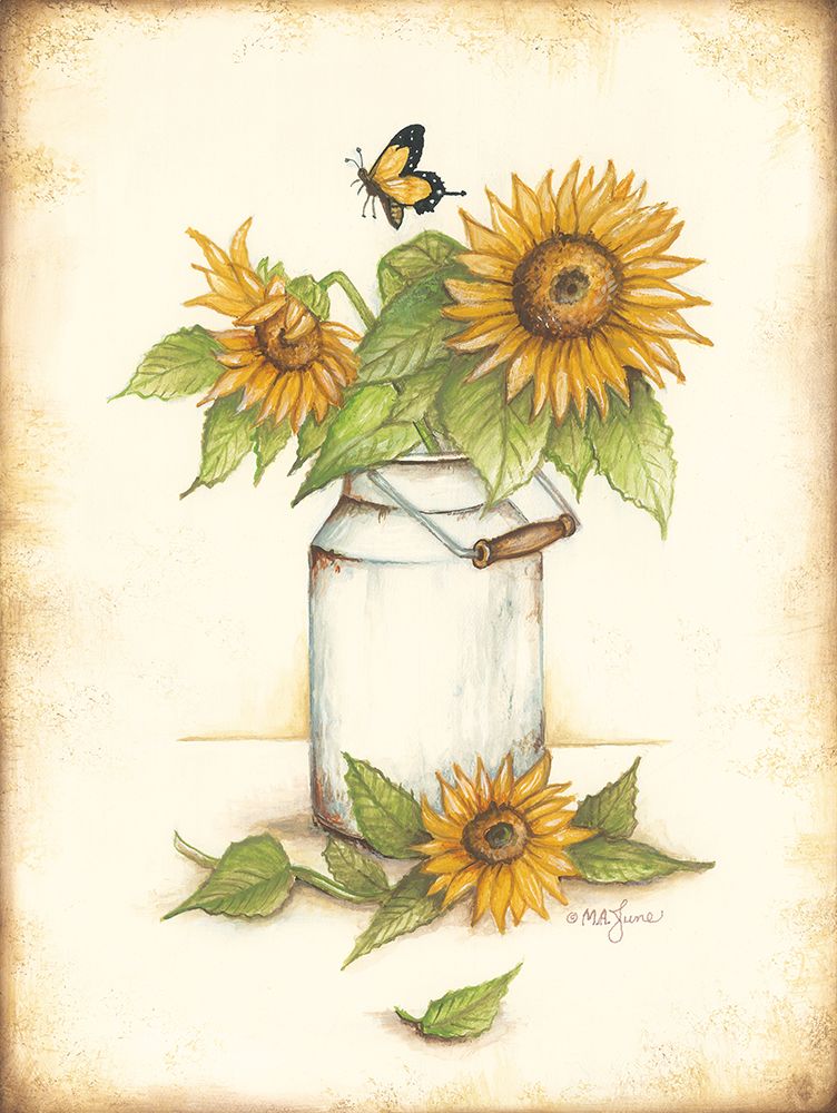 A Touch of Sunshine art print by Mary Ann June for $57.95 CAD
