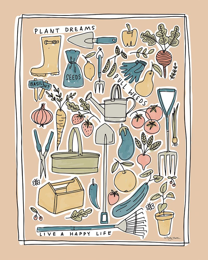 Plant Dreams art print by Molly Mattin for $57.95 CAD