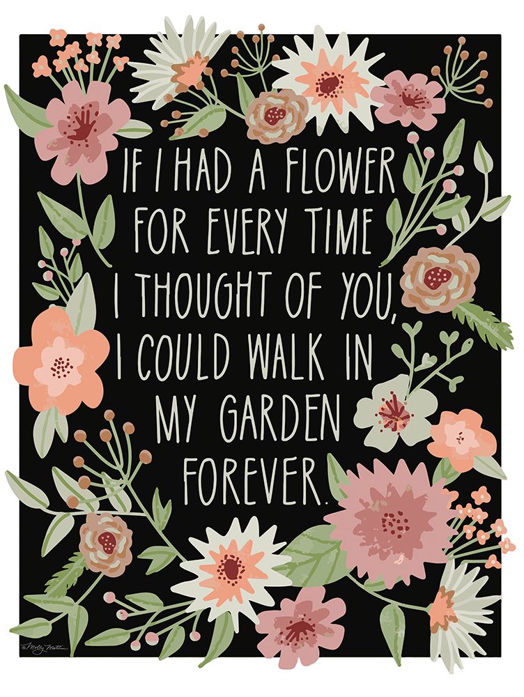 Walk in My Garden art print by Molly Mattin for $57.95 CAD