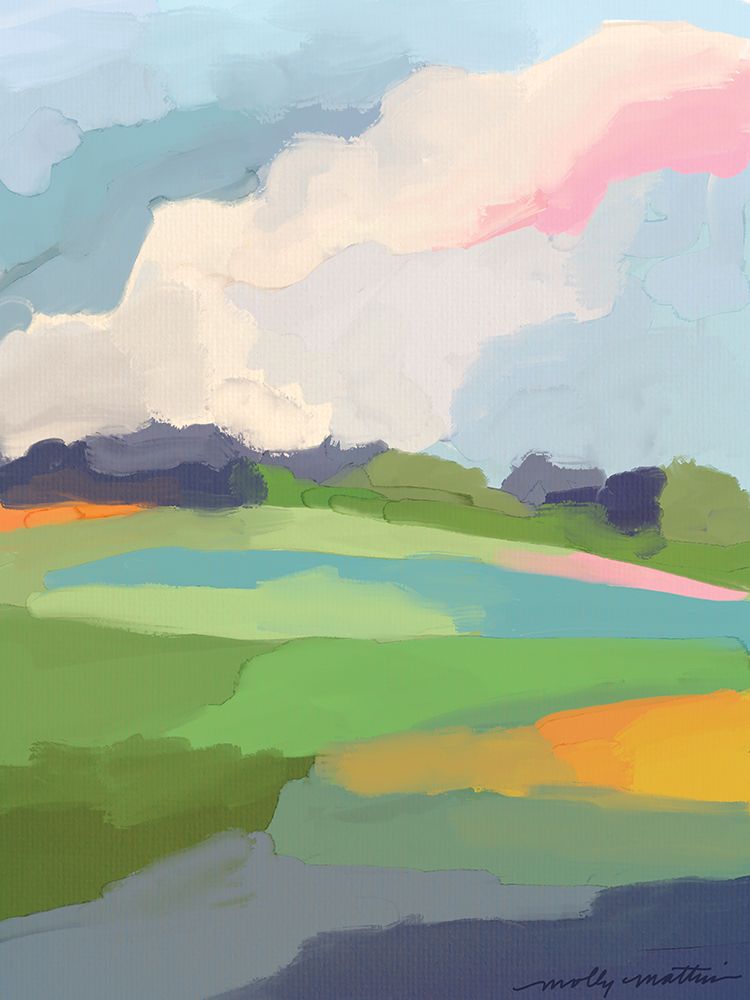 Colorful Day art print by Molly Mattin for $57.95 CAD