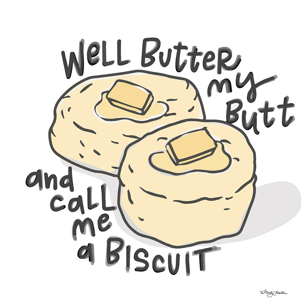 Buttered Biscuits art print by Molly Mattin for $57.95 CAD