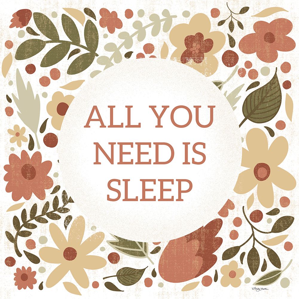 All You Need is Sleep art print by Molly Mattin for $57.95 CAD