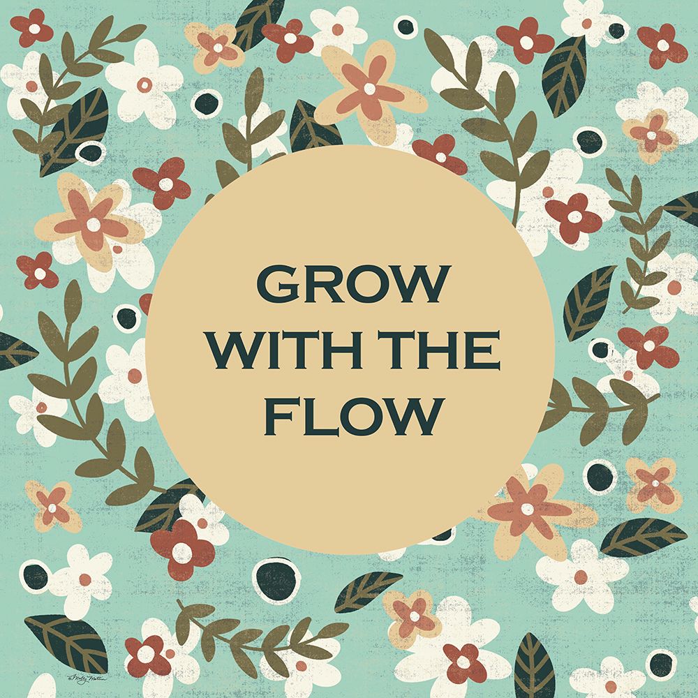 Grow with the Flow art print by Molly Mattin for $57.95 CAD
