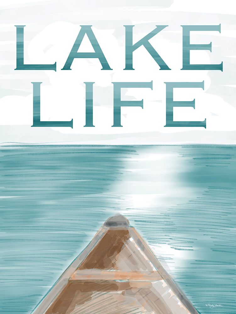 Lake Life art print by Molly Mattin for $57.95 CAD