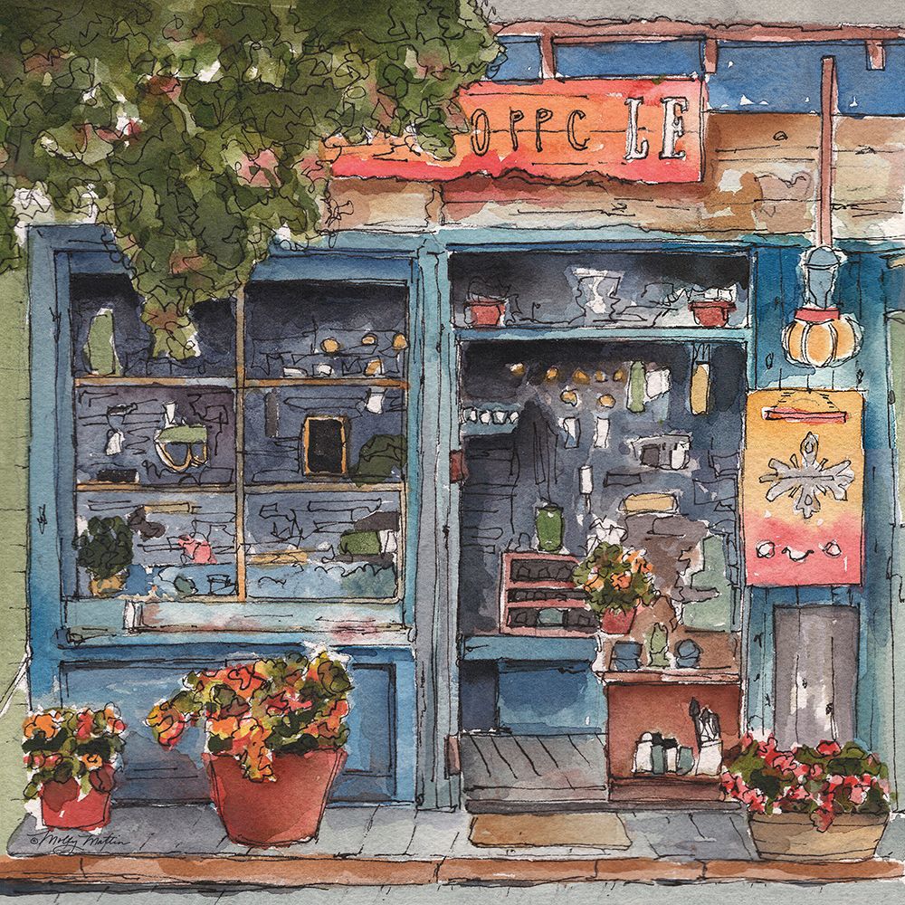 Flower Shop art print by Molly Mattin for $57.95 CAD