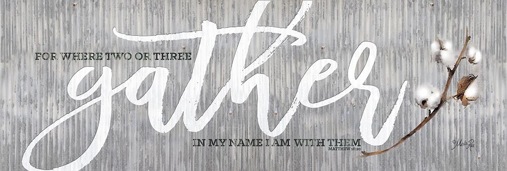 For Where Two or Three Gather art print by Marla Rae for $57.95 CAD