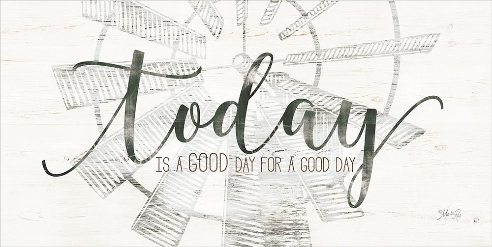Good Day Windmill art print by Marla Rae for $57.95 CAD