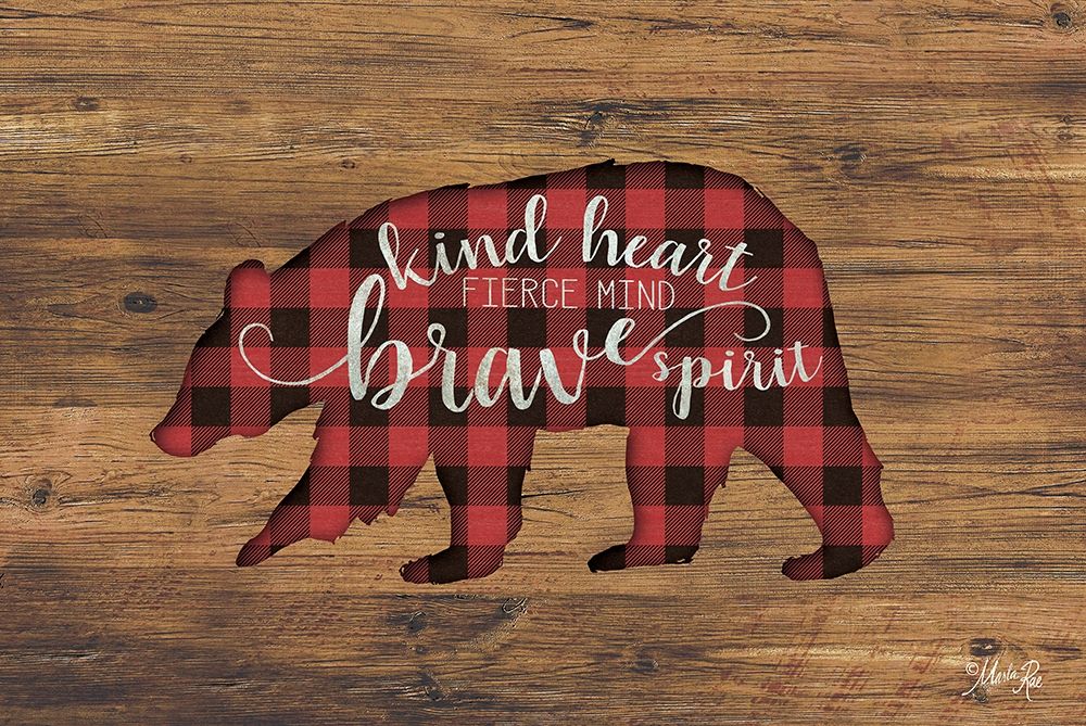 Brave Spirit Bear art print by Marla Rae for $57.95 CAD
