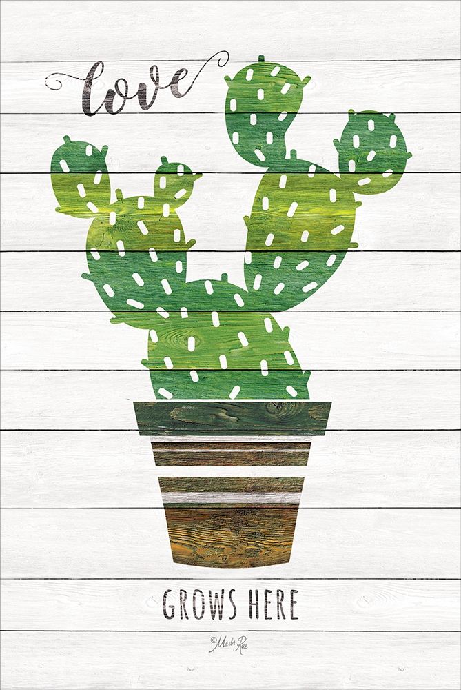 Love Grows Here art print by Marla Rae for $57.95 CAD