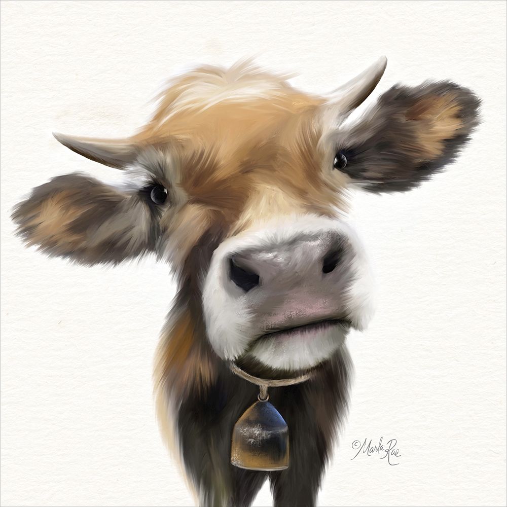 Little Moomoo art print by Marla Rae for $57.95 CAD