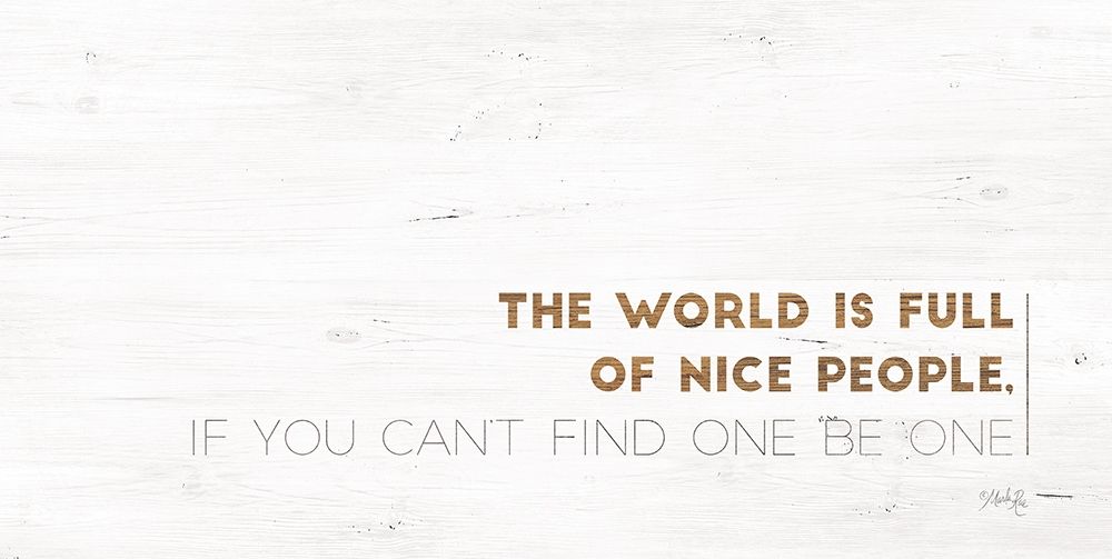 Nice People art print by Marla Rae for $57.95 CAD