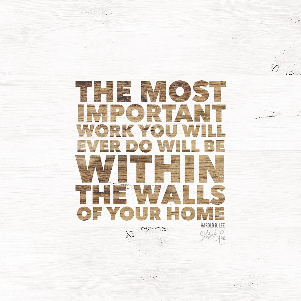 Within the Walls of Your Home art print by Marla Rae for $57.95 CAD