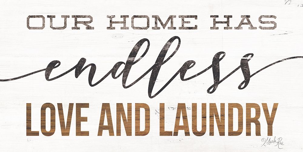 Endless Love and Laundry art print by Marla Rae for $57.95 CAD