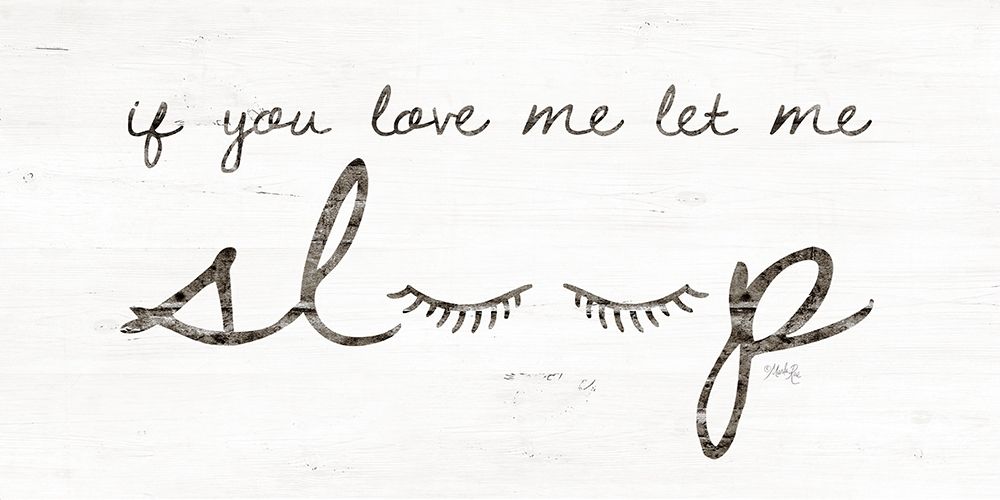 Let Me Sleep art print by Marla Rae for $57.95 CAD