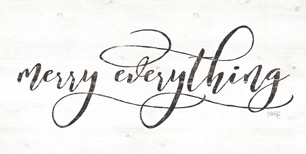 Merry Everything art print by Marla Rae for $57.95 CAD
