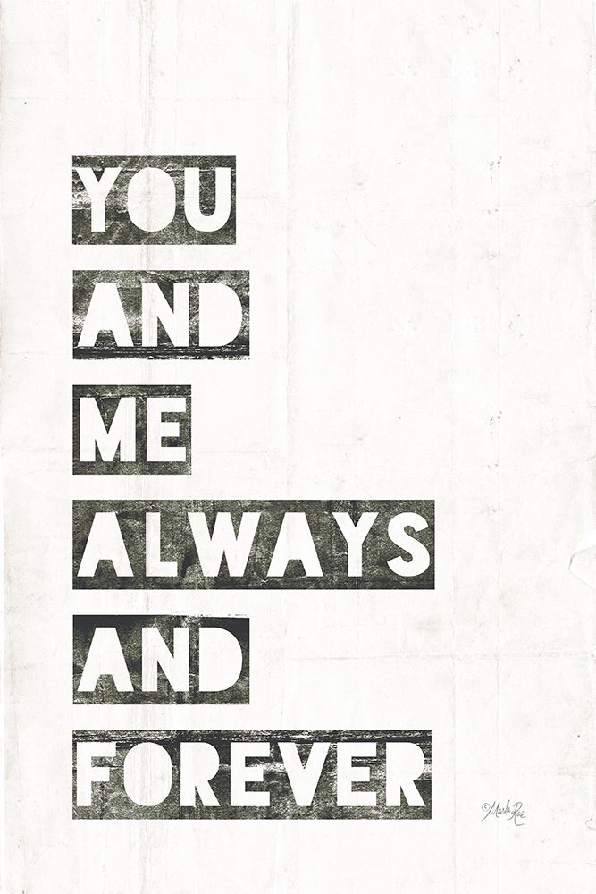 You and Me art print by Marla Rae for $57.95 CAD