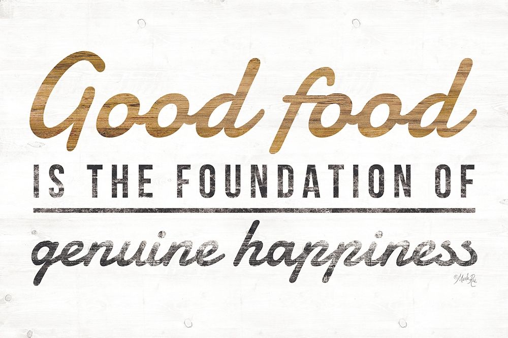 Good Food art print by Marla Rae for $57.95 CAD