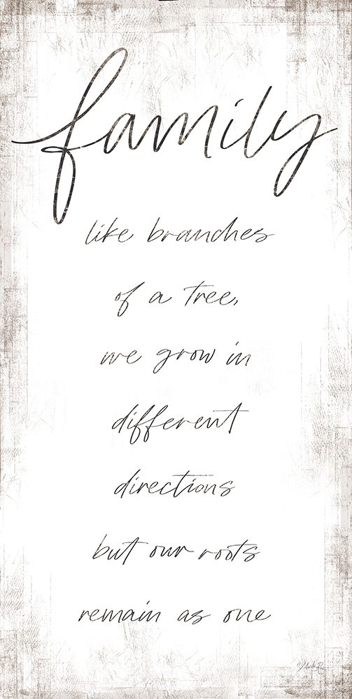 Family - Like Branches of a Tree art print by Marla Rae for $57.95 CAD