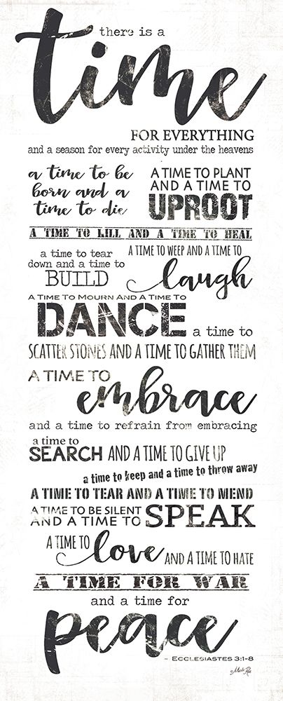 Time for Everything art print by Marla Rae for $57.95 CAD