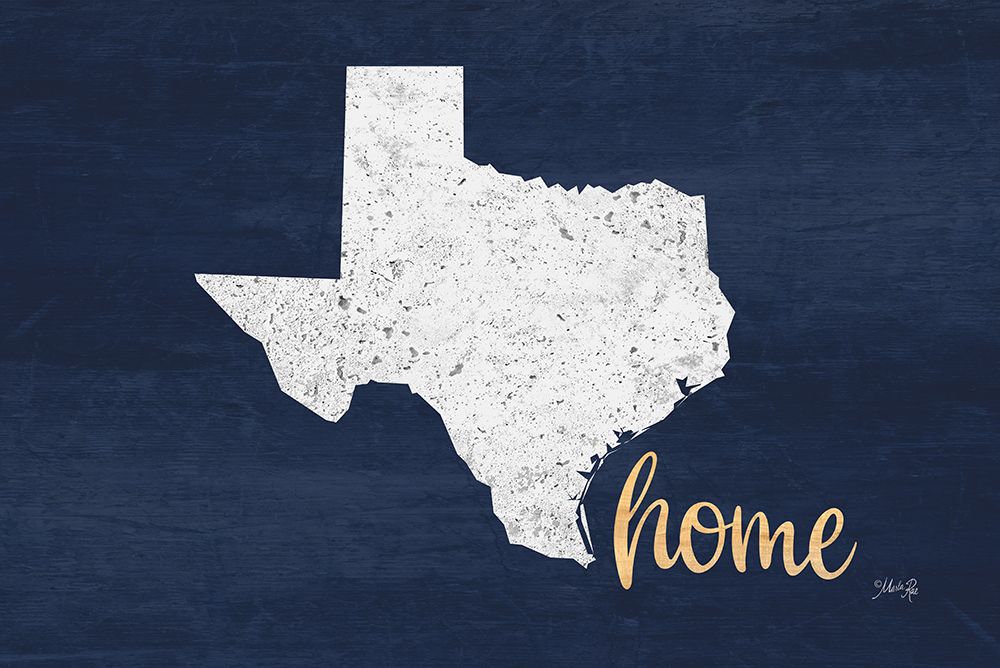 Texas Home art print by Marla Rae for $57.95 CAD