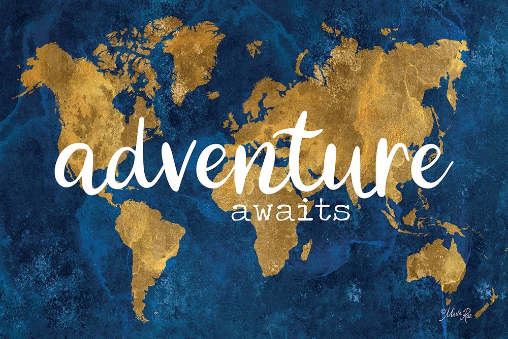 Adventure Awaits art print by Marla Rae for $57.95 CAD