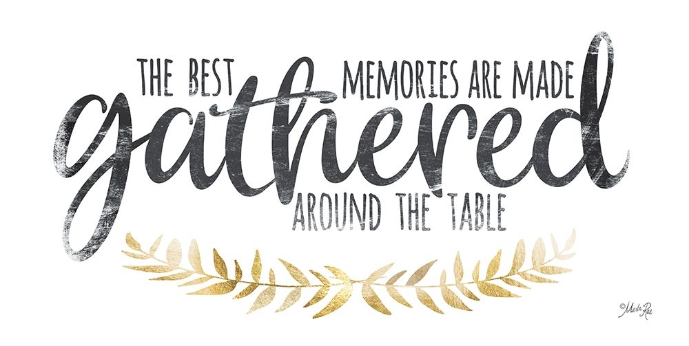 Gathered Around the Table I art print by Marla Rae for $57.95 CAD