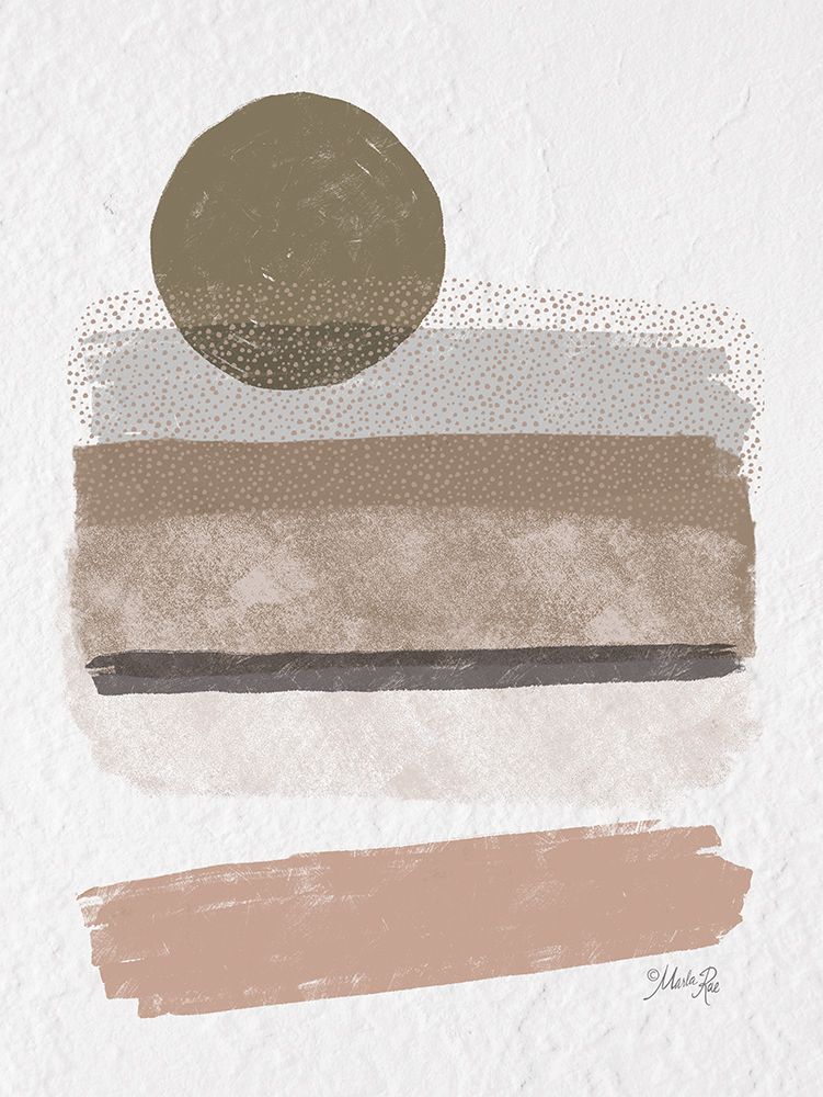 Striped Abstract 1 art print by Marla Rae for $57.95 CAD