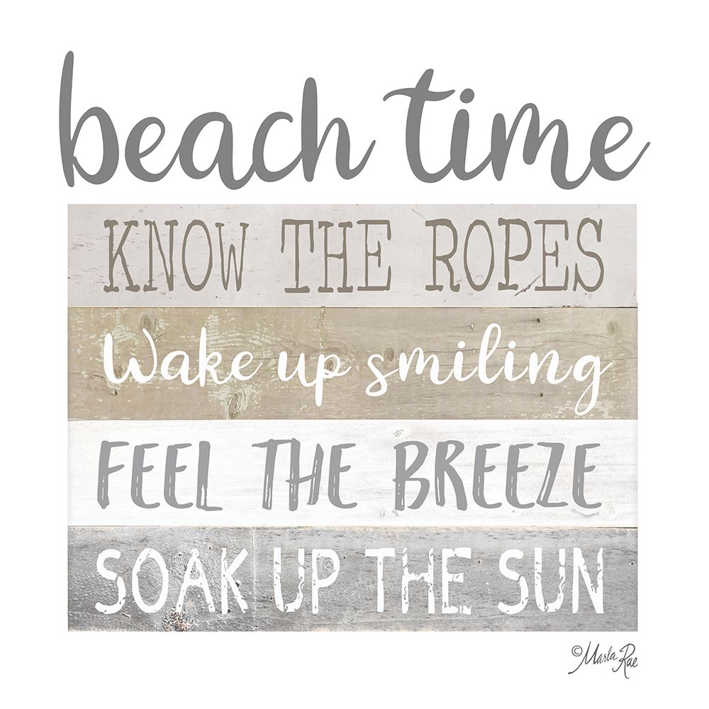 Beach Time art print by Marla Rae for $57.95 CAD