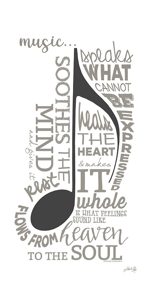 Music art print by Marla Rae for $57.95 CAD