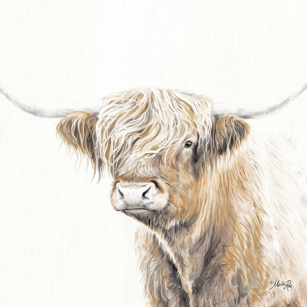 Soft and Neutral Highland art print by Marla Rae for $57.95 CAD
