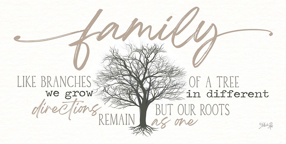 Family Tree art print by Marla Rae for $57.95 CAD