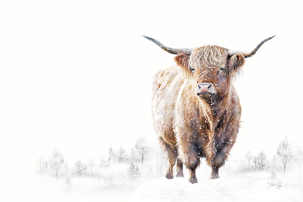 Winter Highland art print by Marla Rae for $57.95 CAD