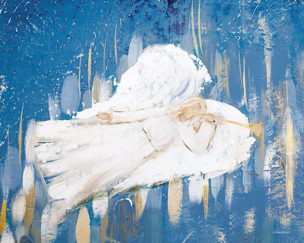 Nativity Angel II art print by Mackenzie Kissell for $57.95 CAD