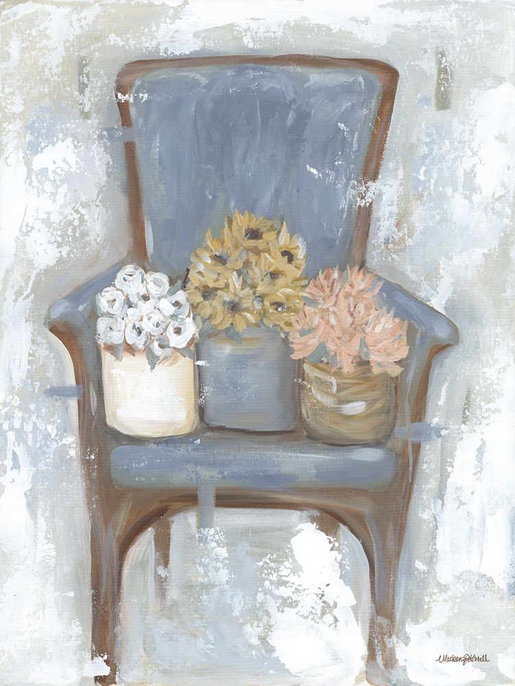 Summer Flower Harvest art print by Mackenzie Kissell for $57.95 CAD