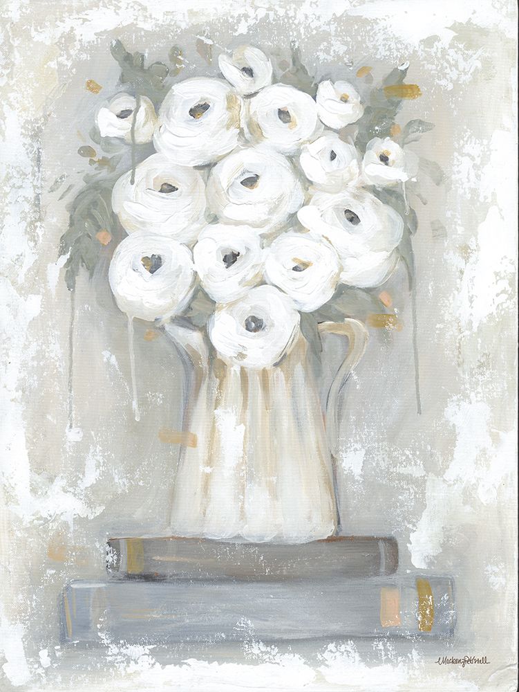 Book Bouquet art print by Mackenzie Kissell for $57.95 CAD